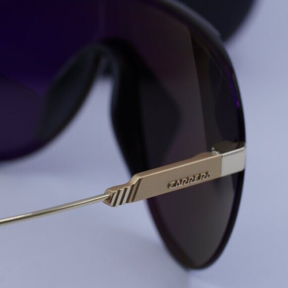 Carrera SUPERCHAMPION 2M2 2K Shield Sunglasses - Black/Gold/Grey AR - Picture 10 of 11